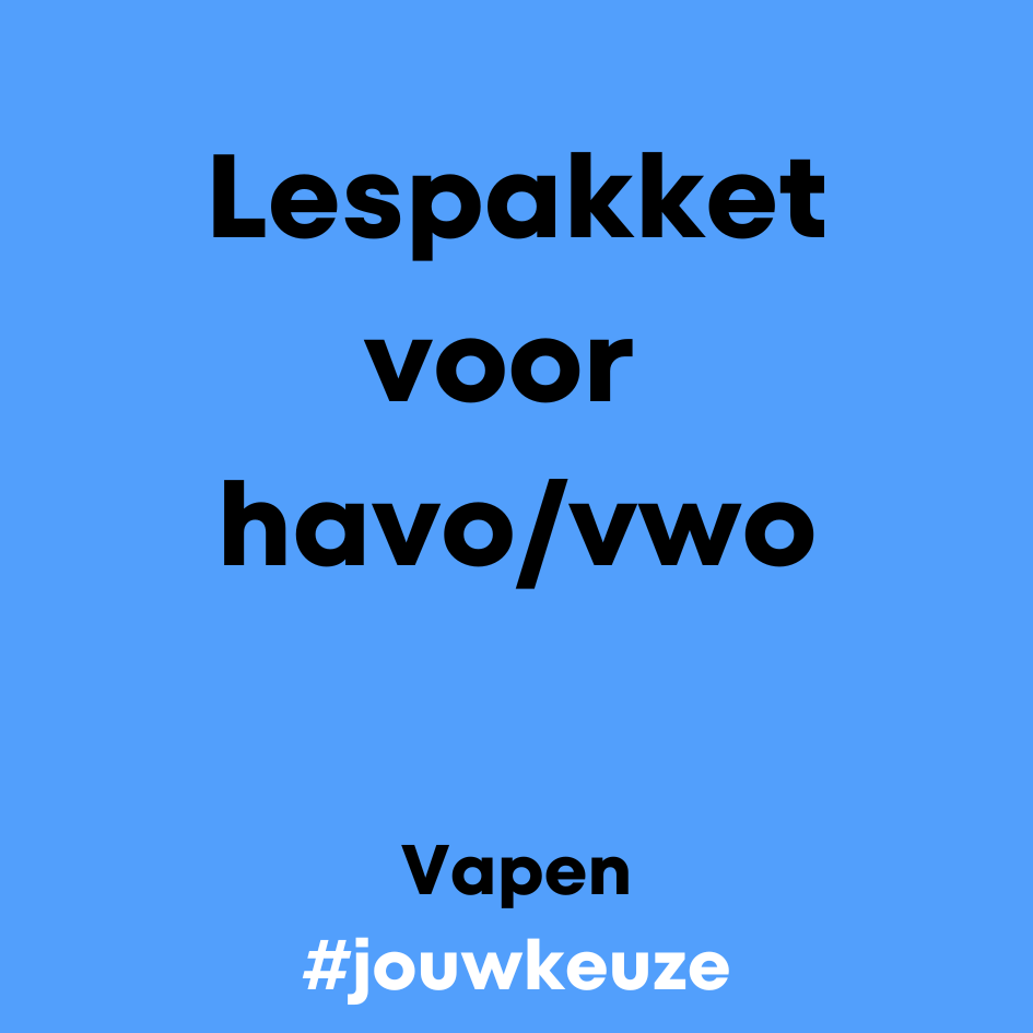 Gratis lespakket vapen havo/vwo