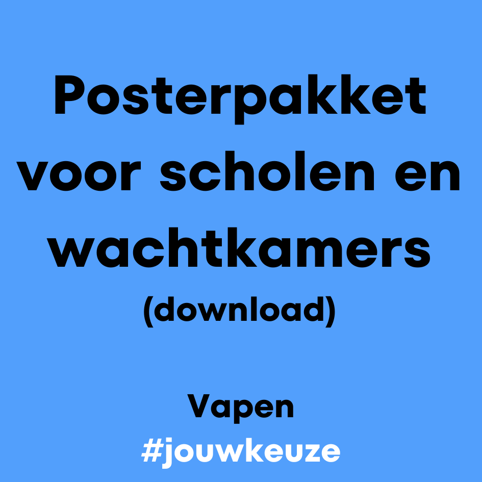 Gratis posterpakket voor scholen en wachtkamers (download - om zelf te printen)
