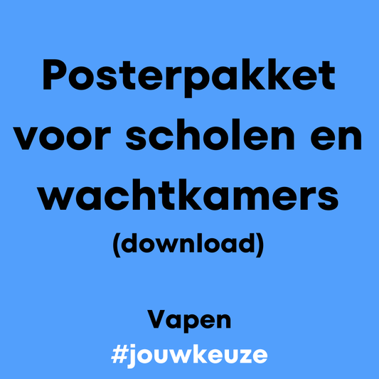 Gratis posterpakket voor scholen en wachtkamers (download - om zelf te printen)